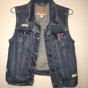 Hollister Denim Vest